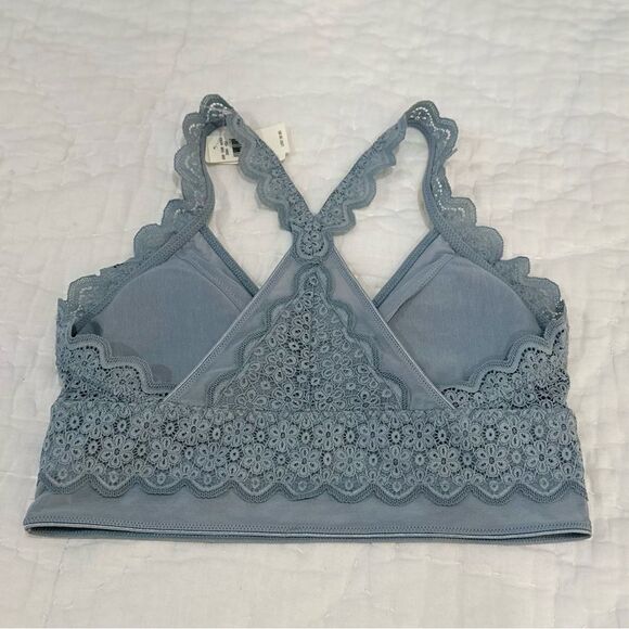 NWT Aerie Eyelet Racerback Bralette - Removable Padding - Picture 4 of 5
